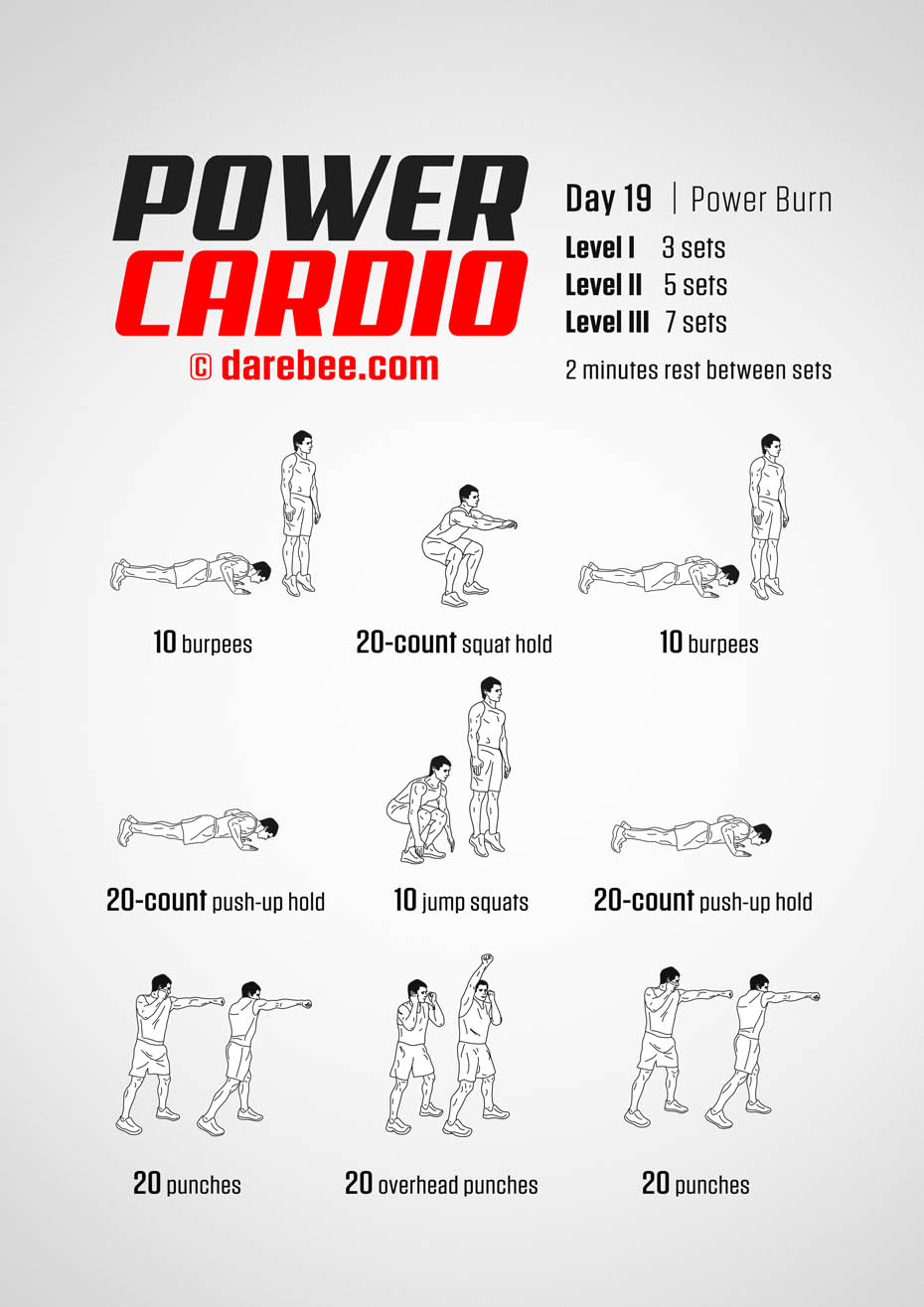 Power Cardio: 30-Day Fitness Program