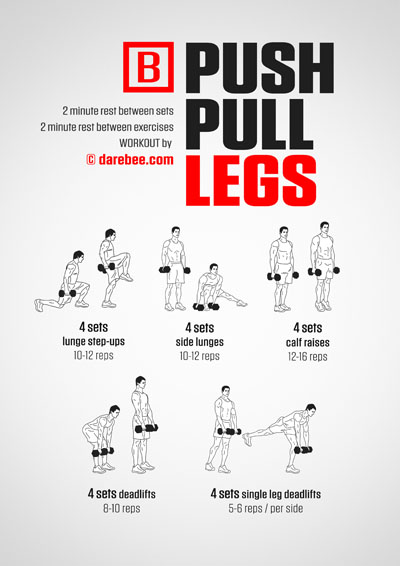 Quick Lowerbody Dumbbells Workouts Collection