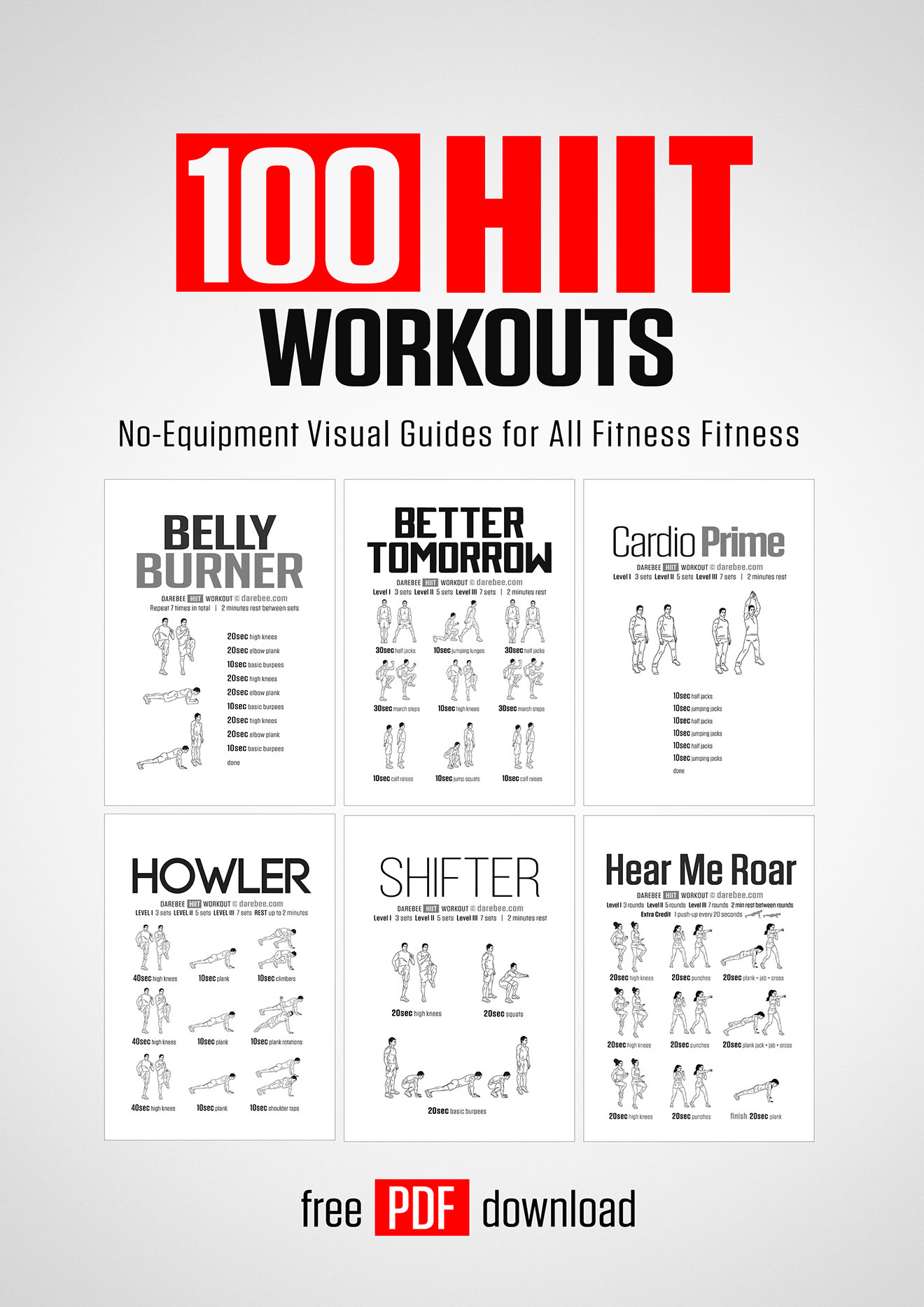 5 Day Hiit Training Workout Plan Pdf for Build Muscle