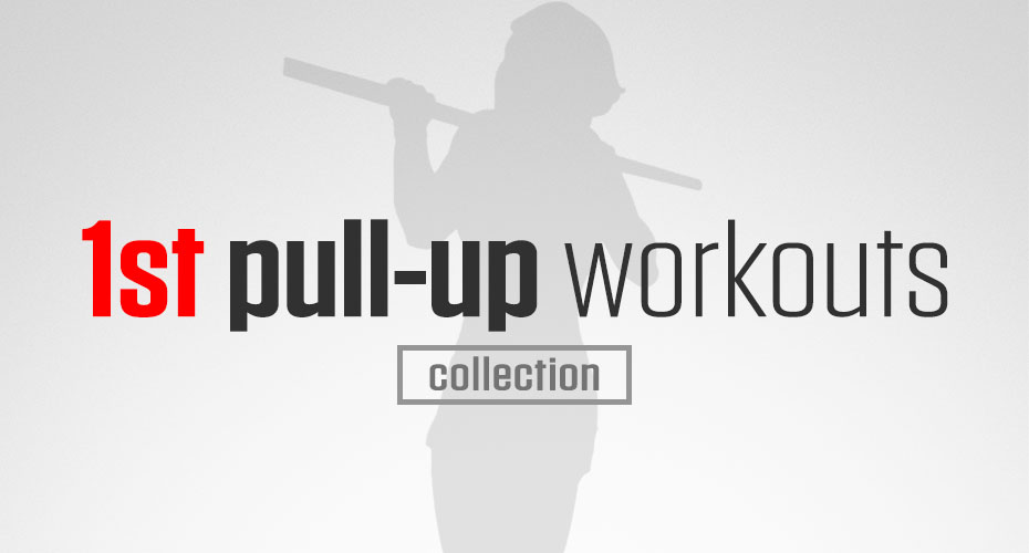 Pull-Up Prep / Do 1st Pull-Up Workouts Collection is a DAREBEE home-fitness collection of workouts designed to help you get to your first unassisted, full pull-up on your own. 
