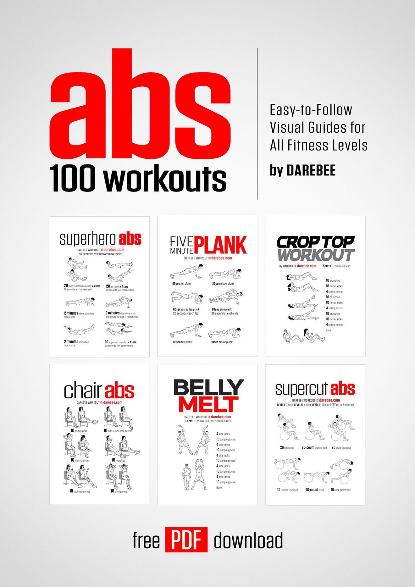 20 Minute Abs and Core Workout - Dumbbells + Bodyweight