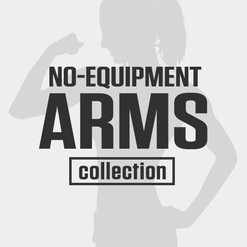 No-Equipment Arms Workout Collection is a Darebee home fitness collection of no-equipment arms workouts you can do at home. 