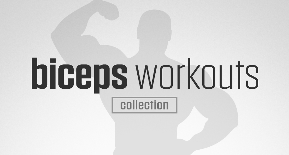 Biceps Collection is a collection of Darebee home-fitness workouts that will make your upper body stronger.