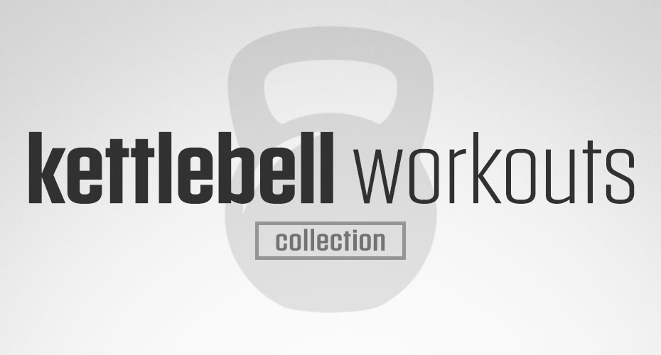 Kettlebell exercises from the Darebee home exercises collection