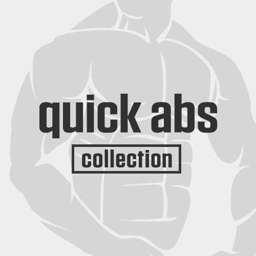 Quick Abs Workouts Collection is a set of Darebee home-fitness, no-equipment workouts that help you develop strong abs and core, quickly at home.