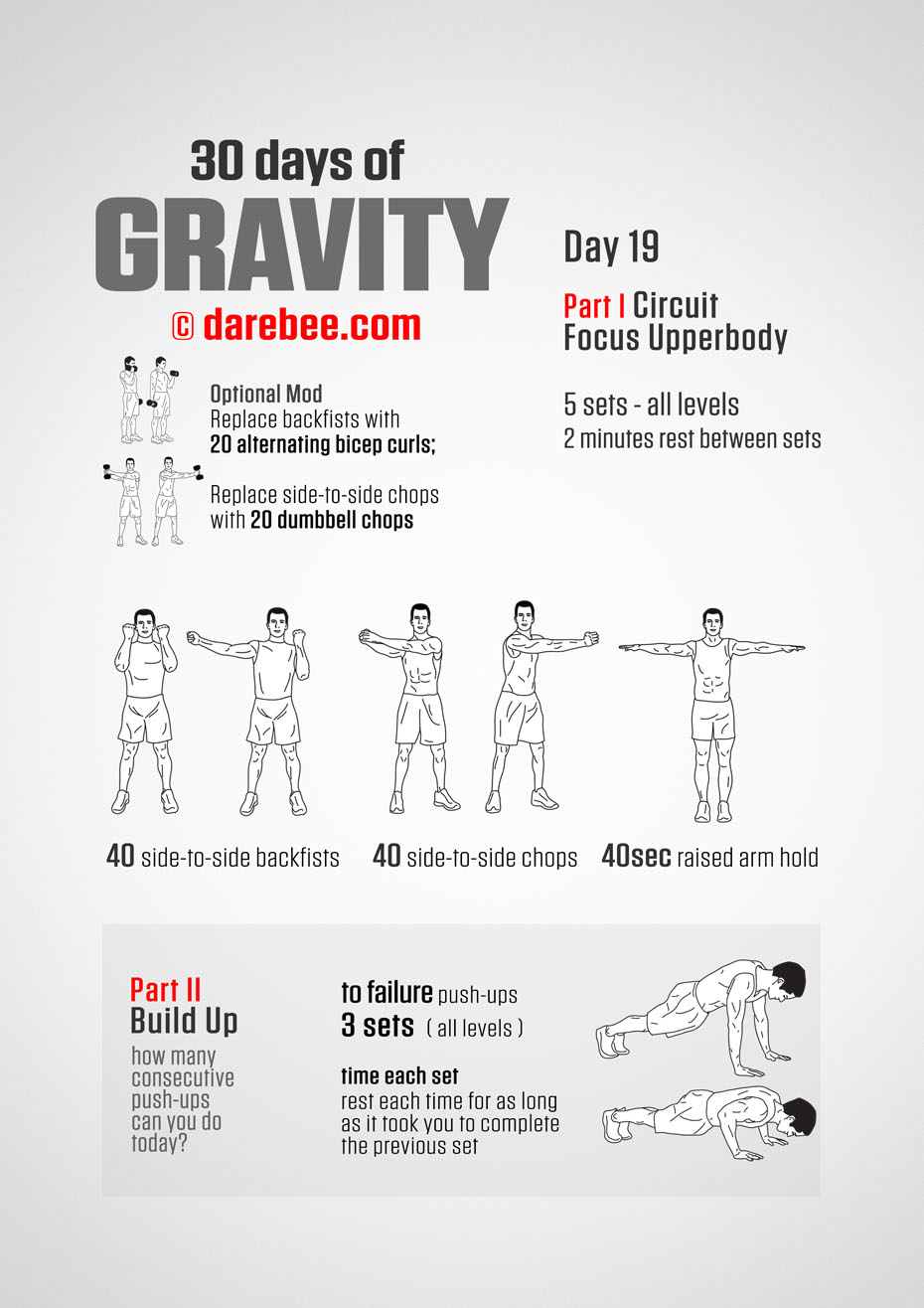 30 Days of Gravity by DAREBEE