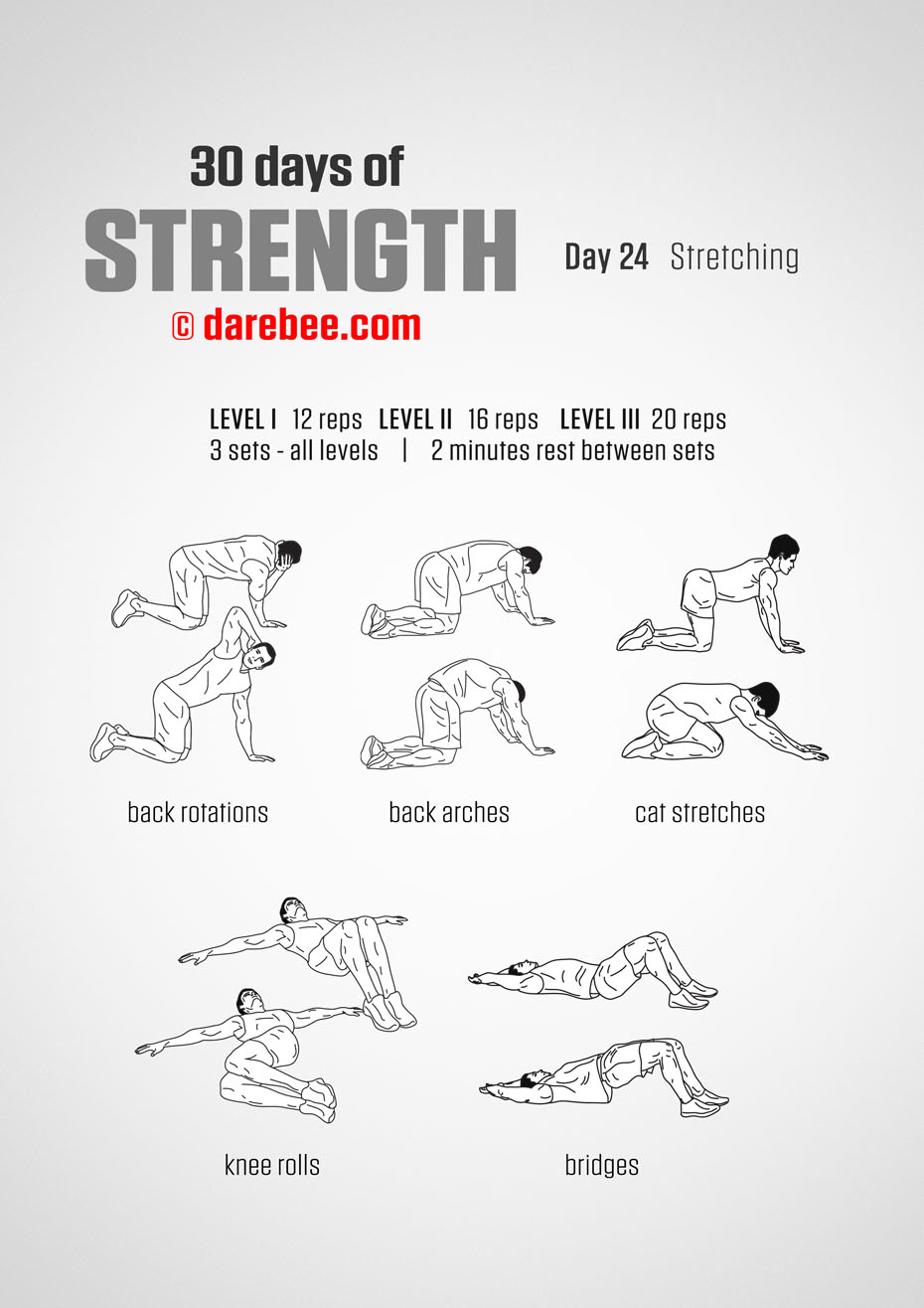 30 Days of Strength by DAREBEE