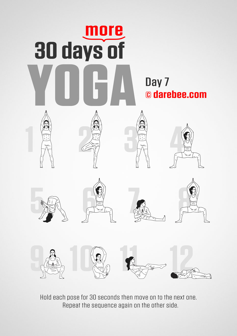 30 Days More of Yoga - 30 Day Tendon Strength Program