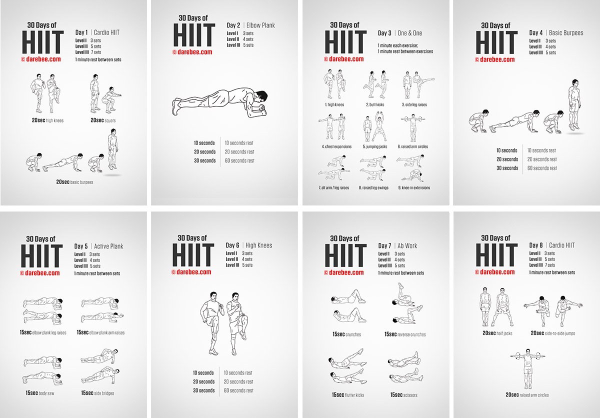 30-Day HIIT Workout Plan for Beginners