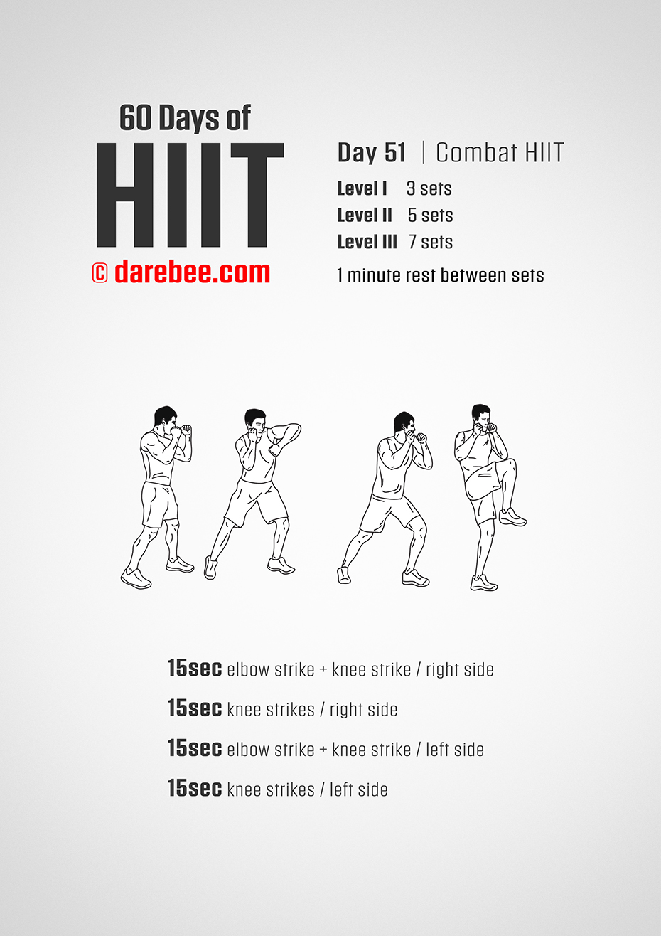 60 Days of HIIT by DAREBEE