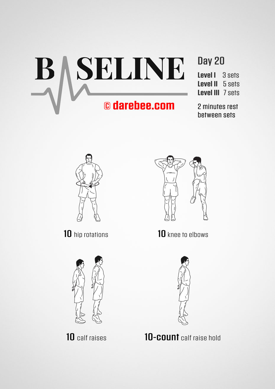 Baseline - 30 Day Low Impact Bodyweight Program