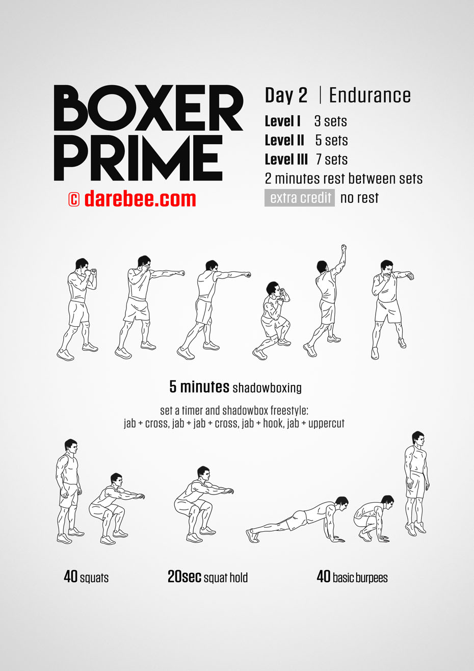 Boxer Prime: 30-Day Fitness Program