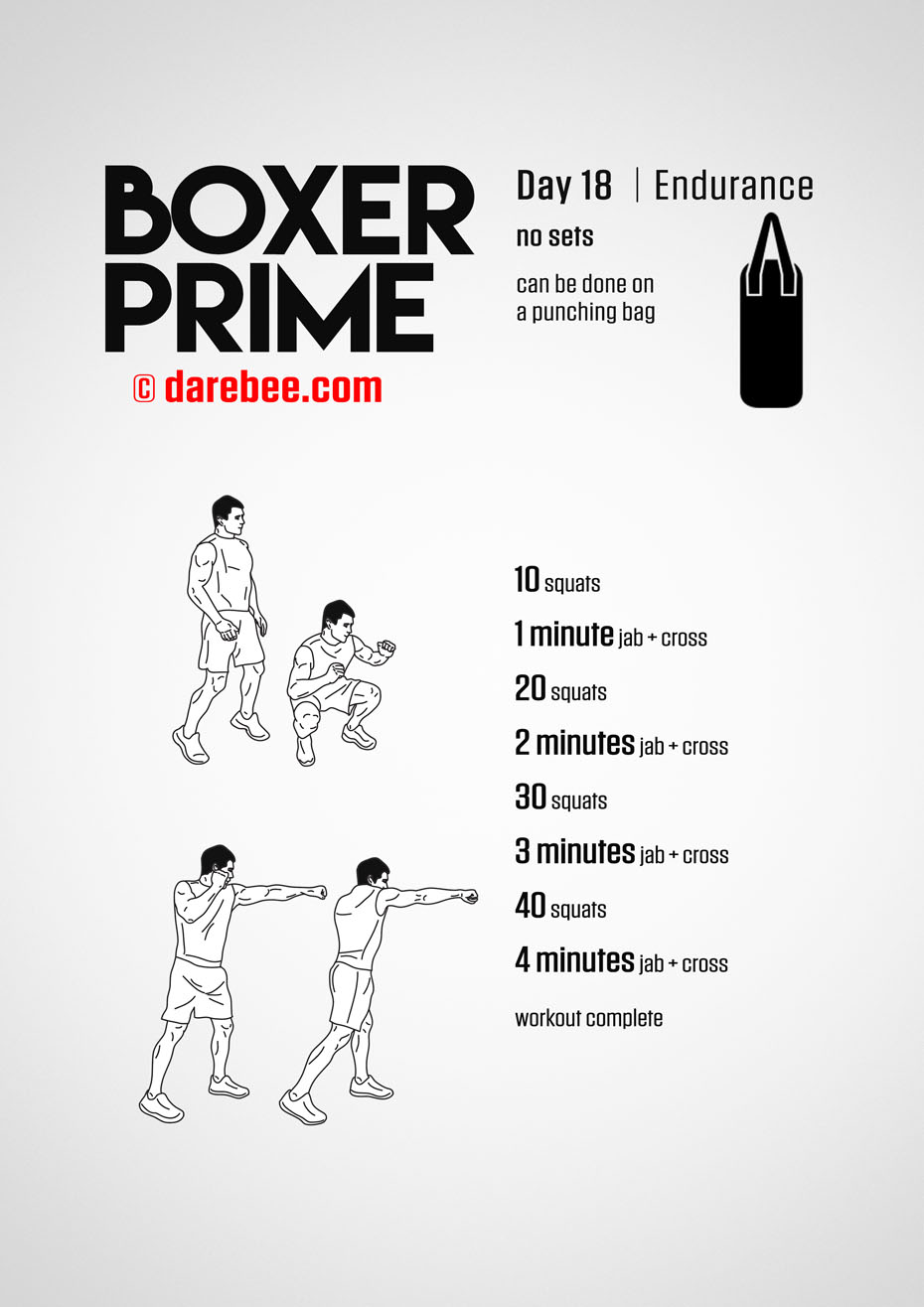 Boxer Prime: 30-Day Fitness Program