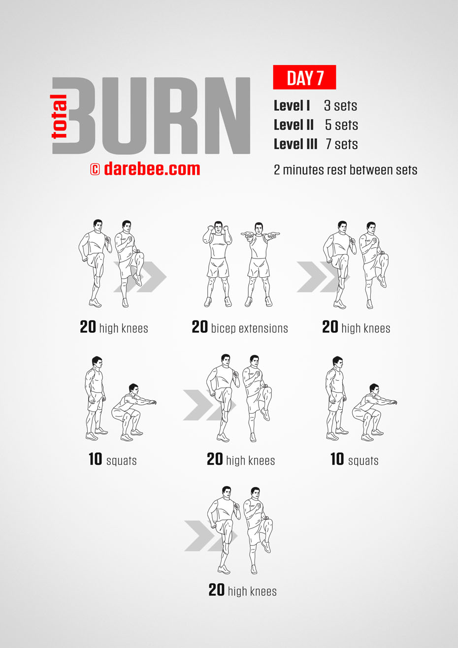 Total Burn - 30 Day At Home Cardio Program
