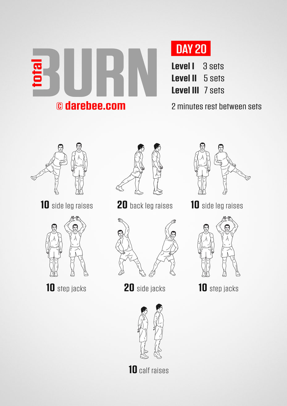 Total Burn - 30 Day At Home Cardio Program