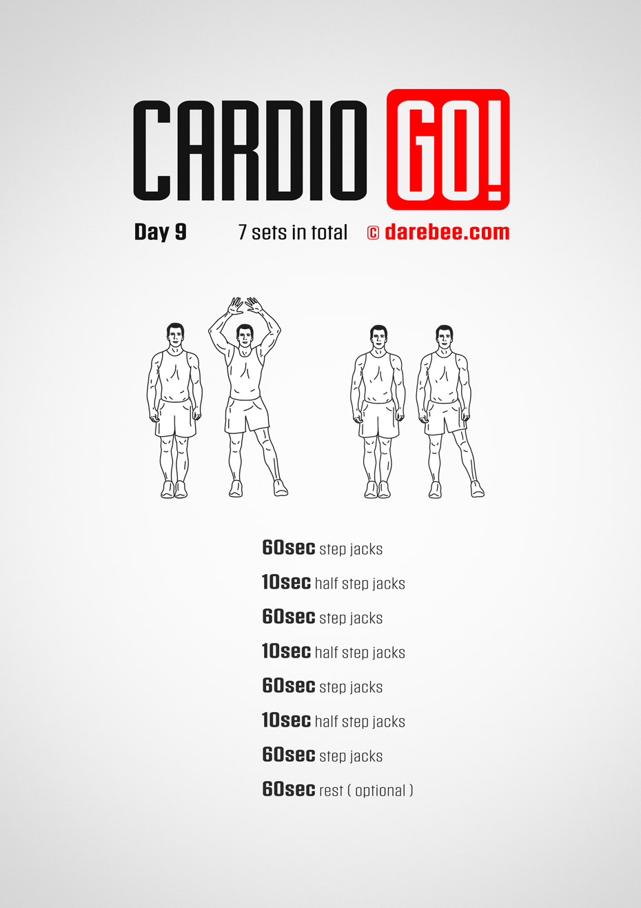 Cardio Go! - 30 Day Bodyweight Program