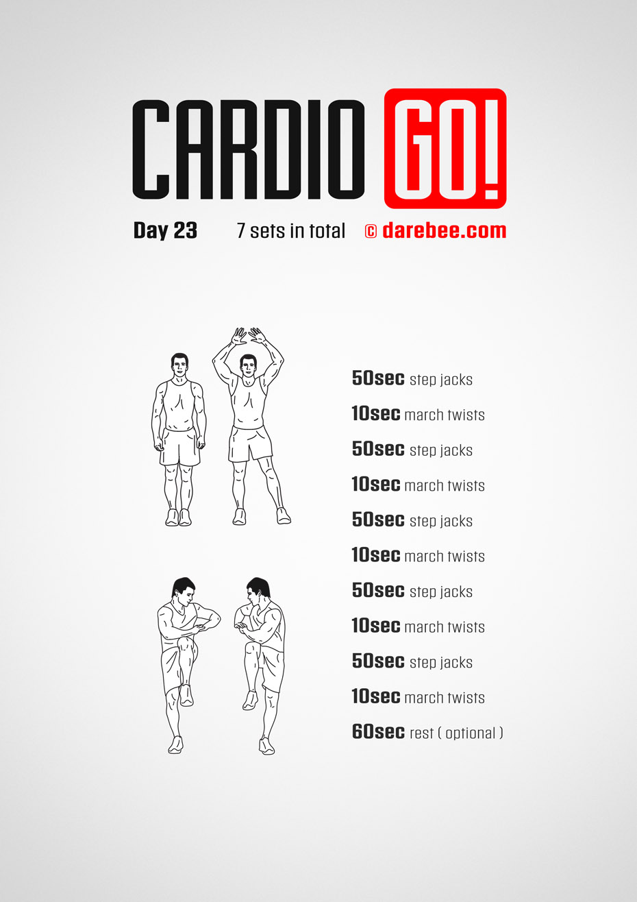 Cardio Go! - 30 Day Bodyweight Program