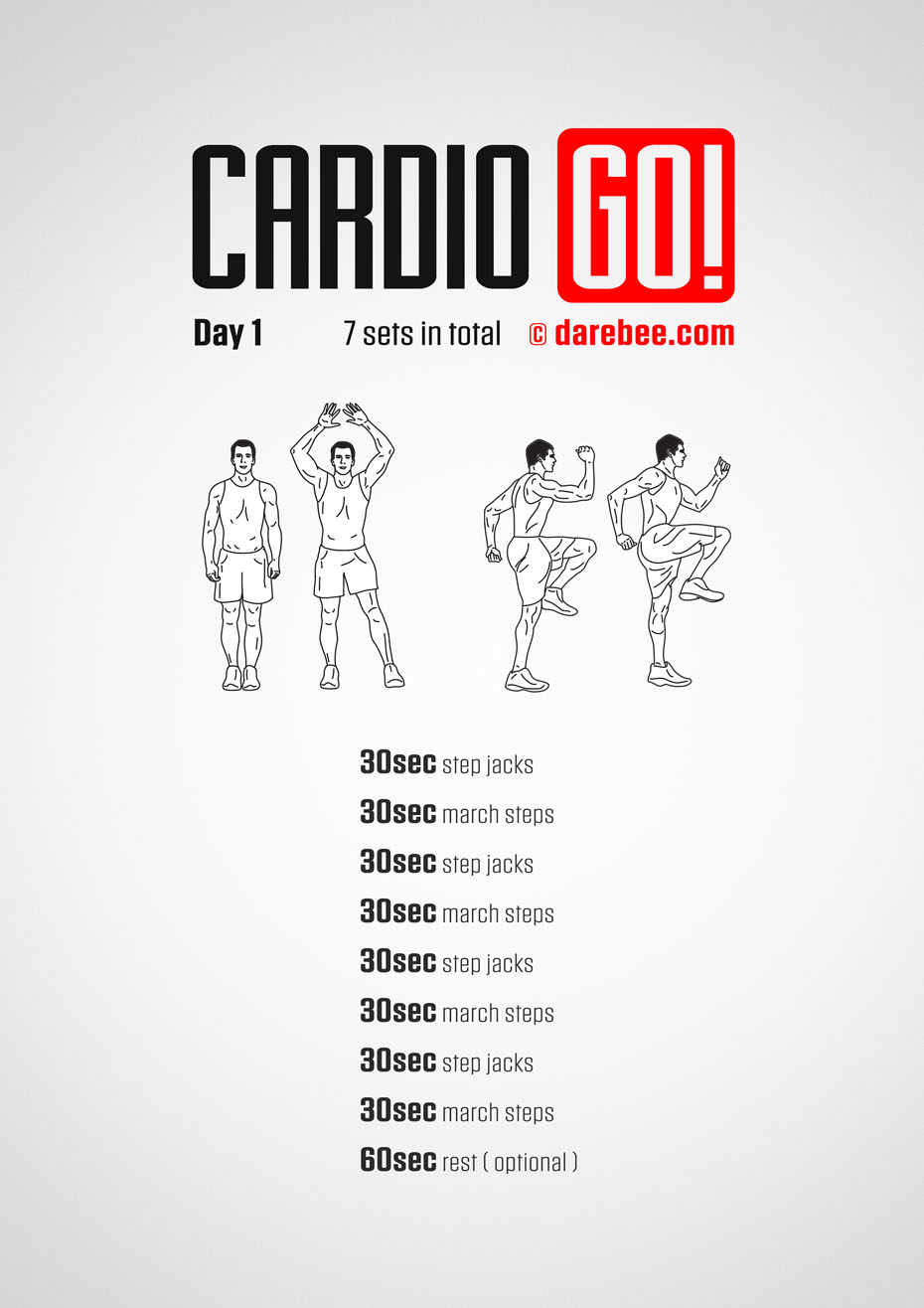 Cardio Go! - 30 Day Bodyweight Program