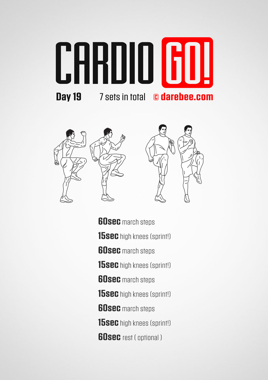 Cardio Go! - 30 Day Bodyweight Program