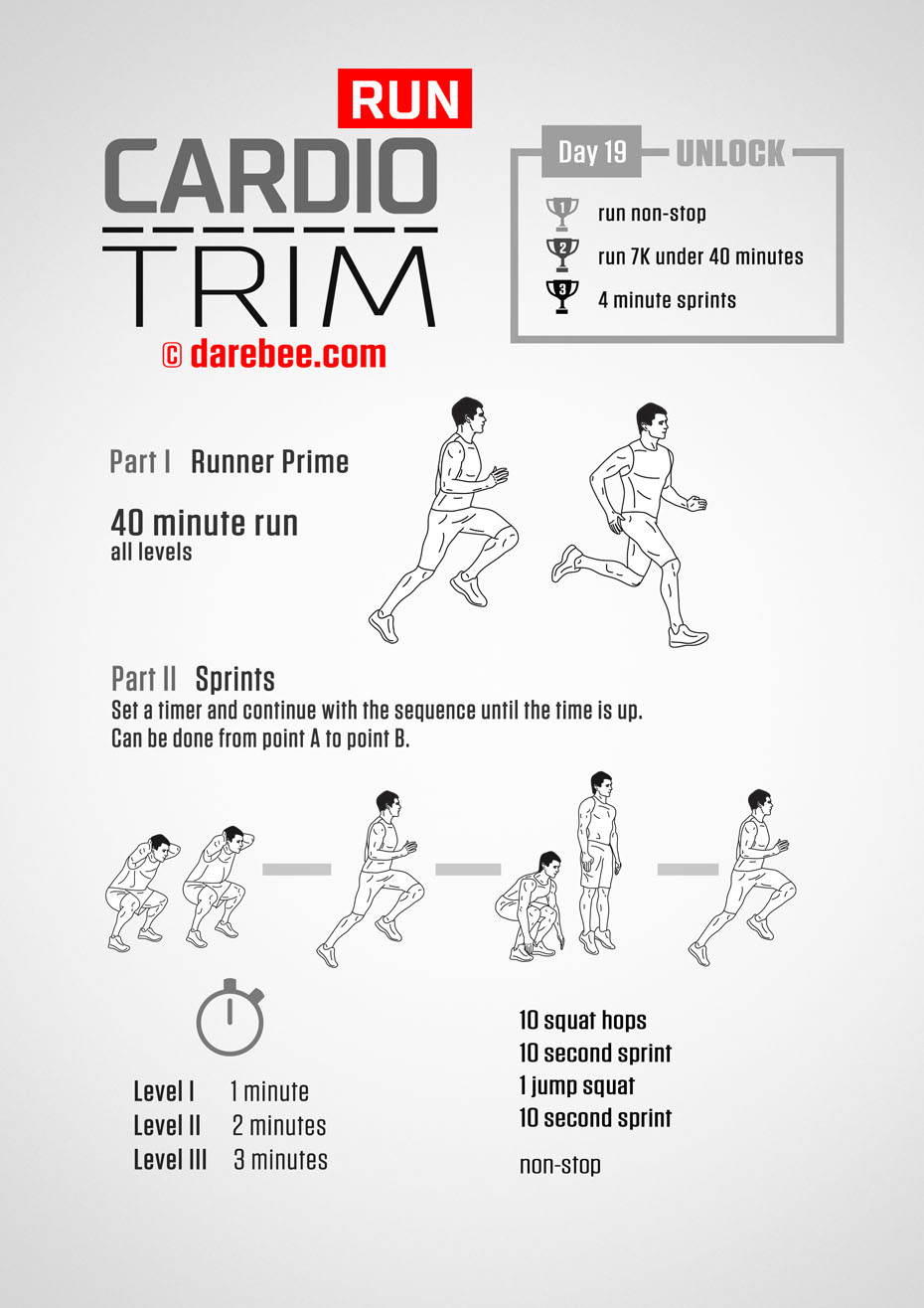 Cardio Trim Run: 30-Day Fitness Program