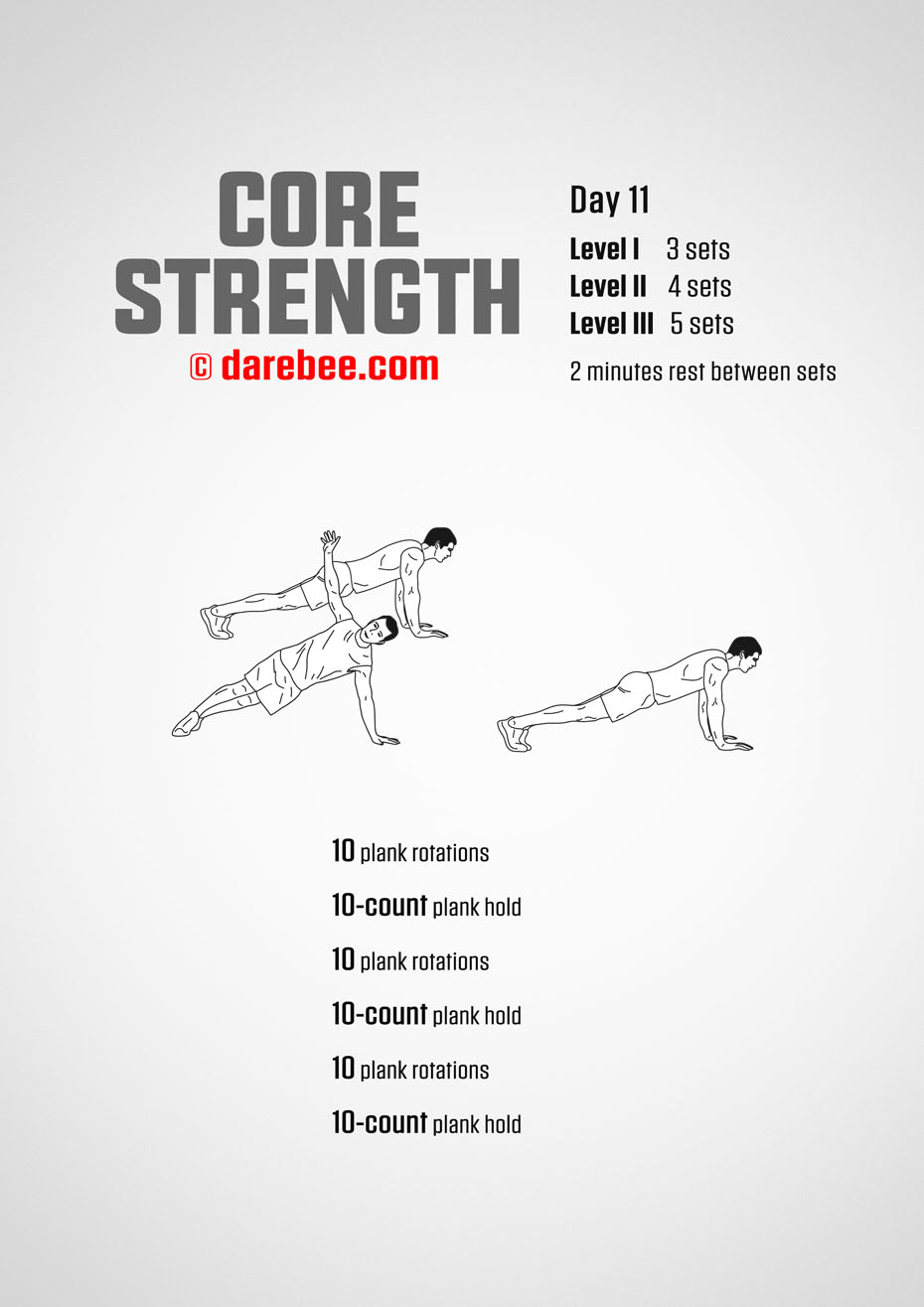 Core Strength - 30 Day Core Bodyweight Program