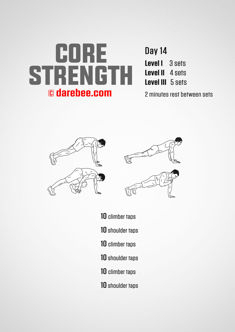 Core Strength - 30 Day Core Bodyweight Program