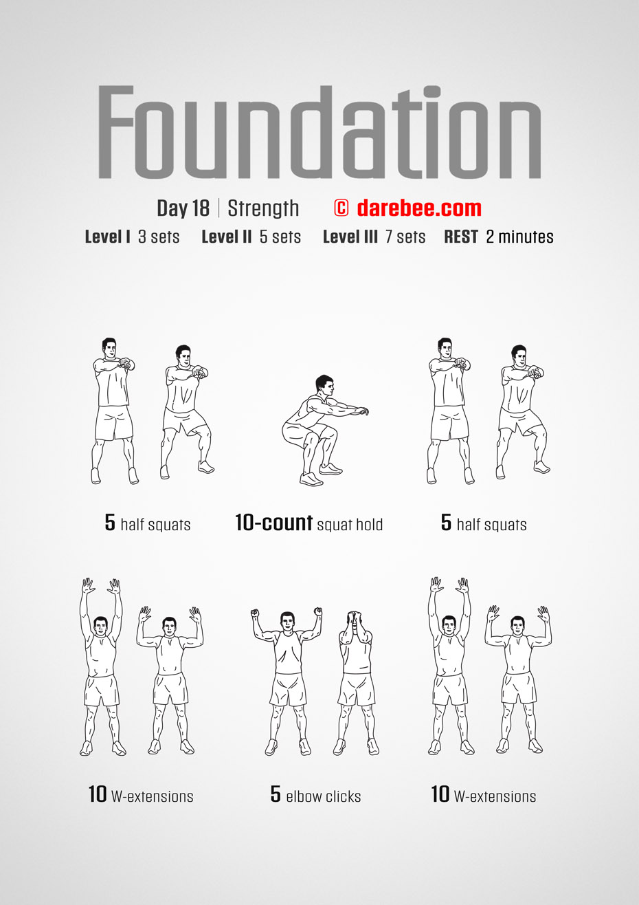 Foundation - 30 Day Low Impact Bodyweight Program