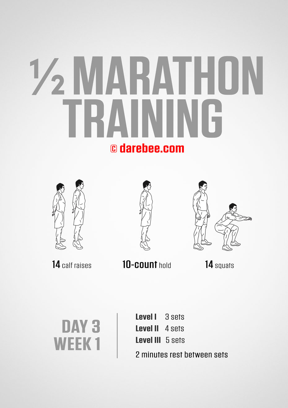 Half Marathon Training Program by DAREBEE