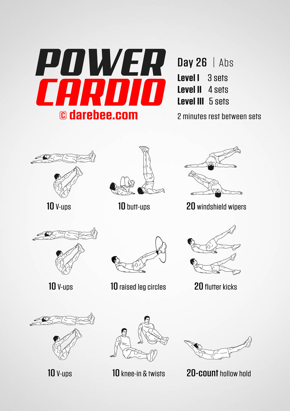 Power Cardio: 30-Day Fitness Program