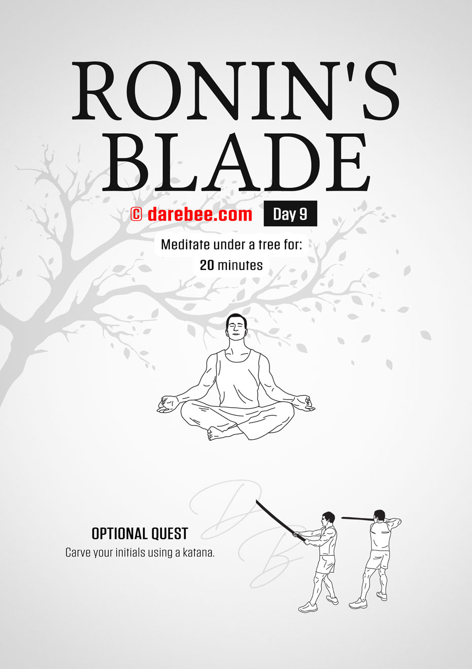Ronins Blade 30 Day RPG Fitness Program by DAREBEE