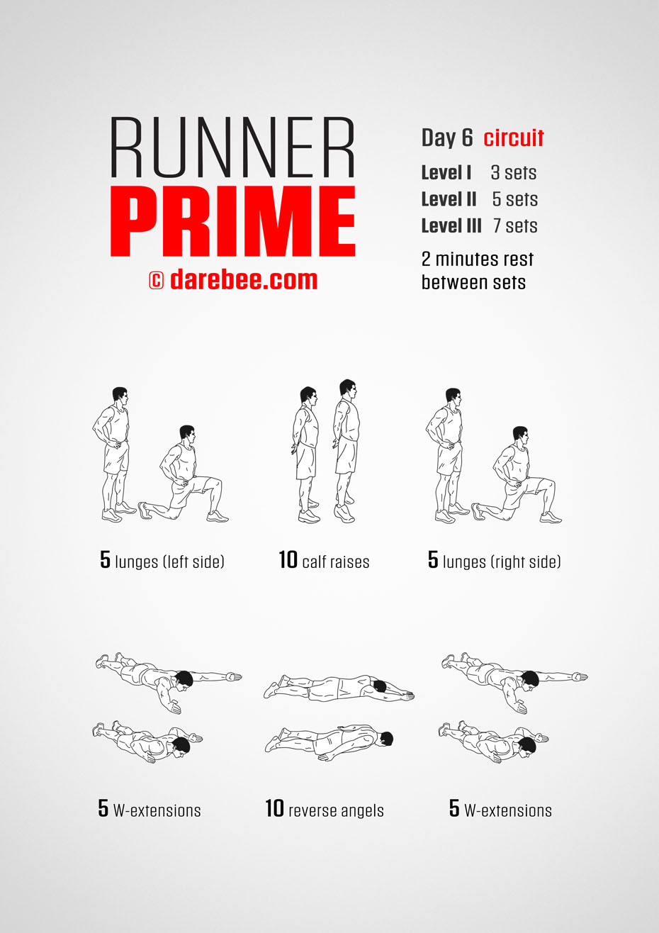 Runner Prime - Running Program by DAREBEE