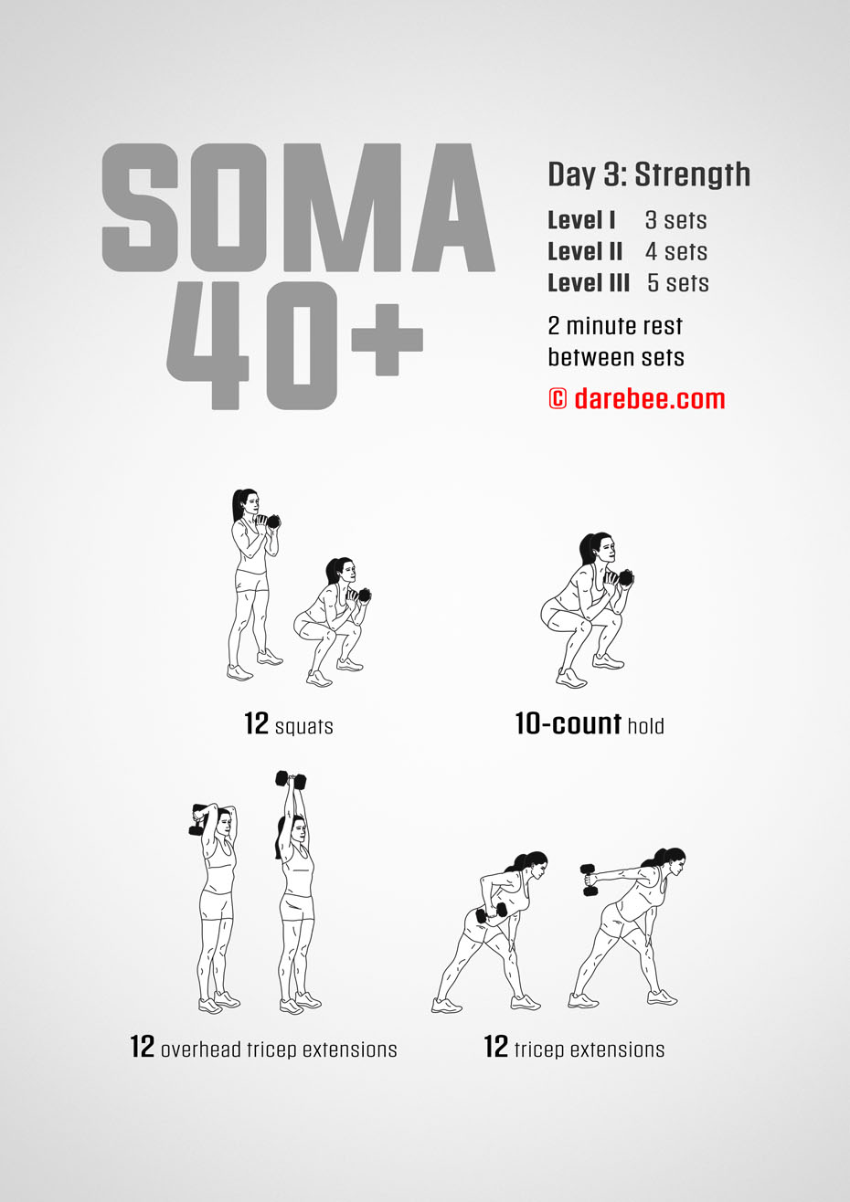 SOMA 40+ Fitness Program for Perimenopause and Menopause by DAREBEE