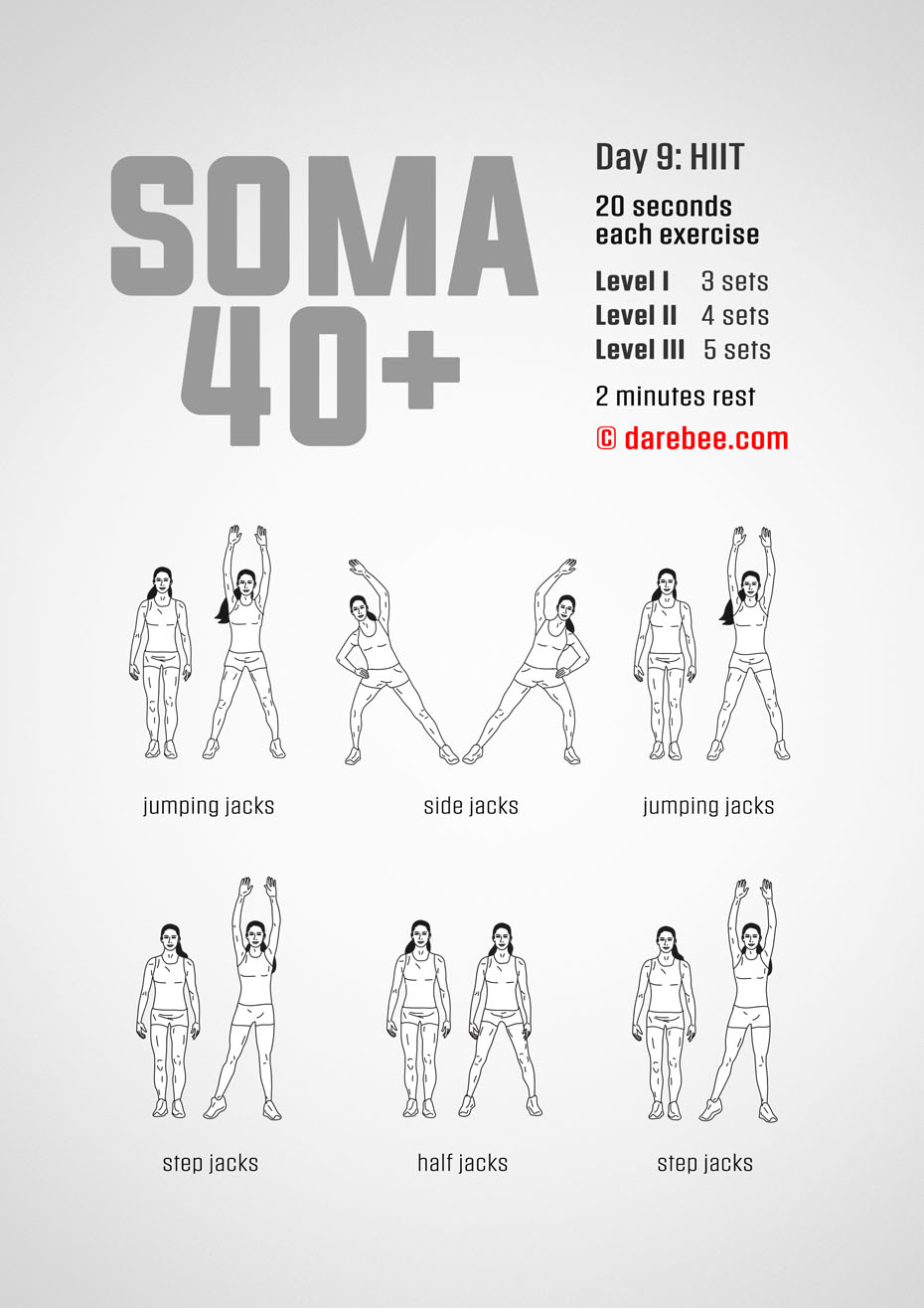 SOMA 40+ Fitness Program for Perimenopause and Menopause by DAREBEE