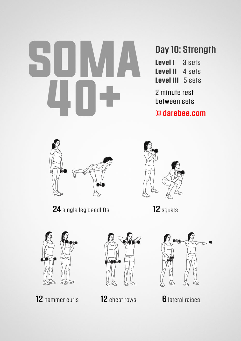 SOMA 40+ Fitness Program for Perimenopause and Menopause by DAREBEE