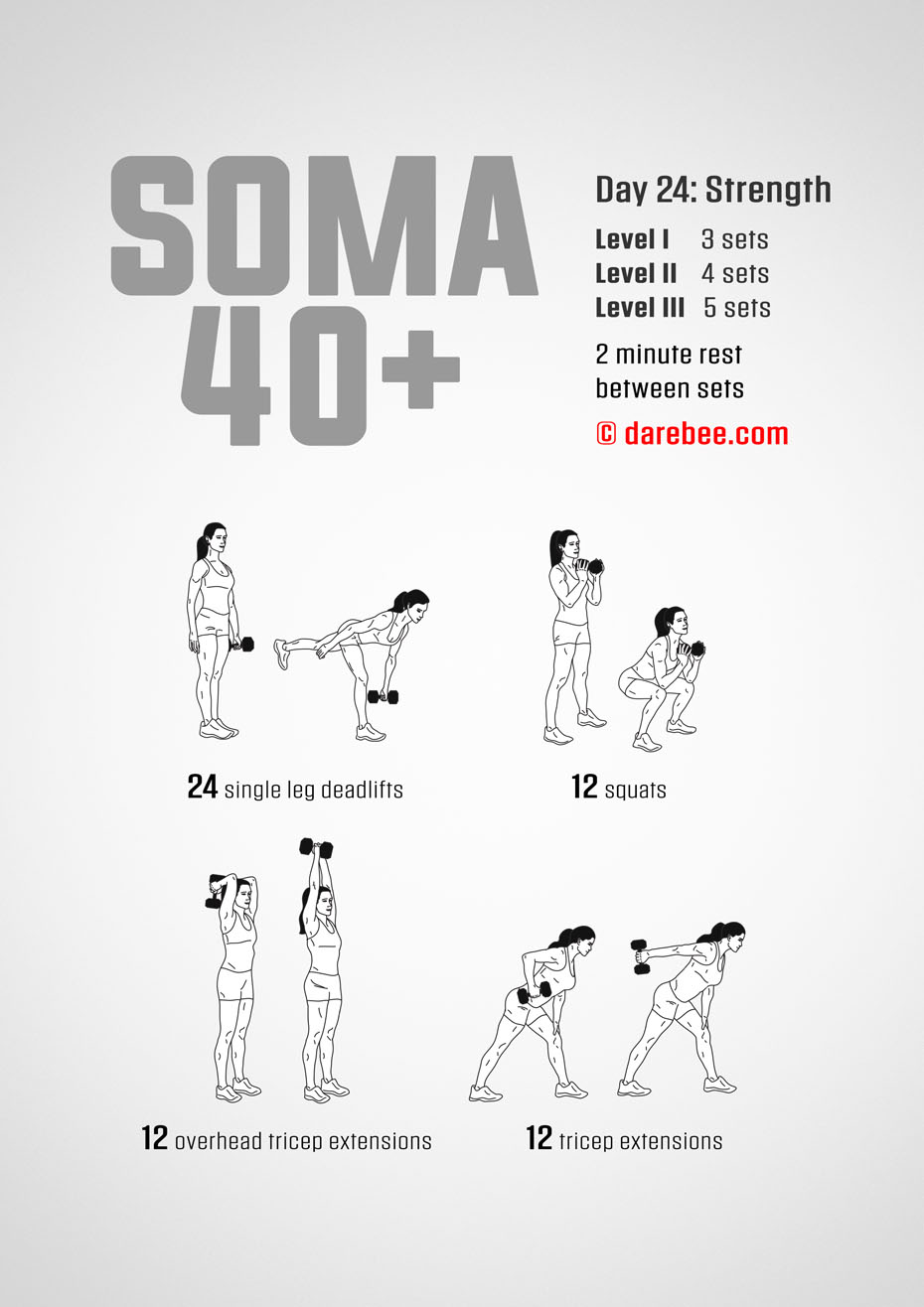 SOMA 40+ Fitness Program for Perimenopause and Menopause by DAREBEE