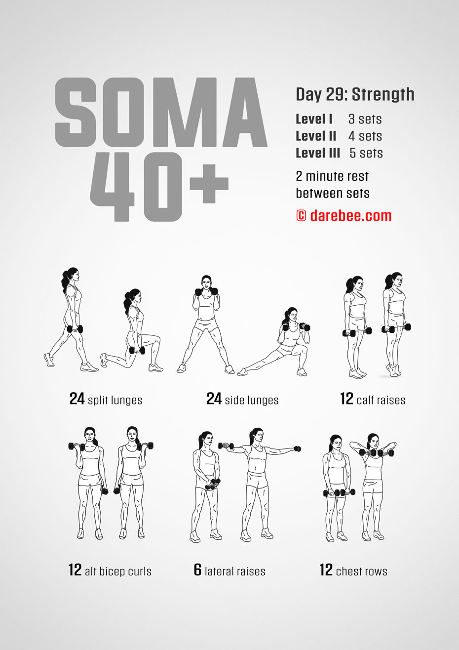 SOMA 40+ Fitness Program for Perimenopause and Menopause by DAREBEE