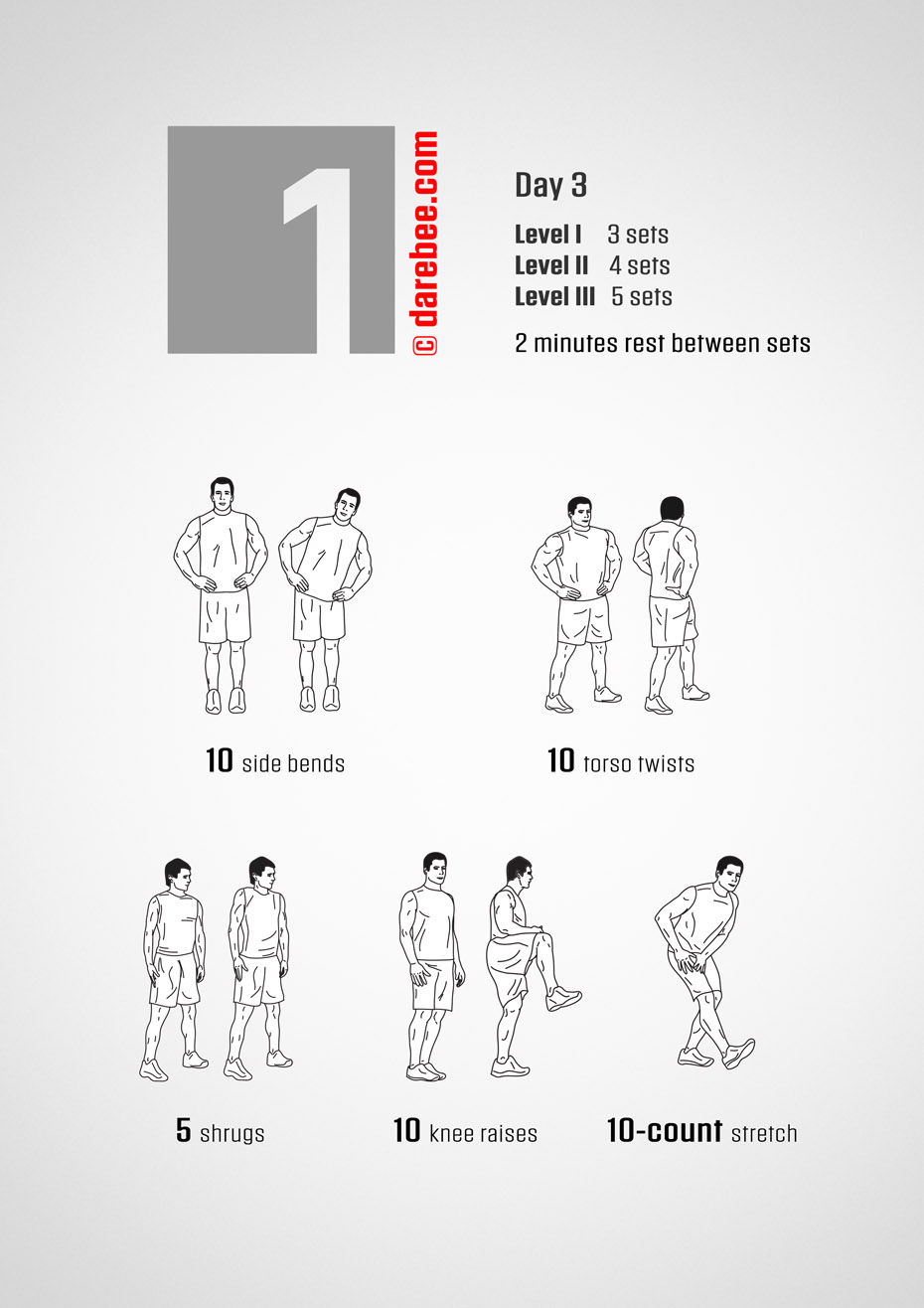 Square One - 30 Day Easy Strength  Bodyweight Program