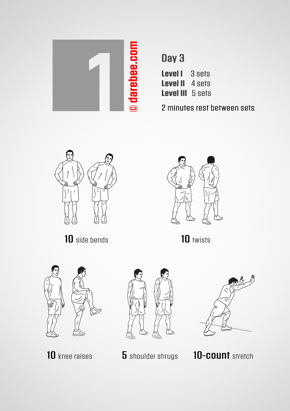 Square One - 30 Day Easy Strength  Bodyweight Program