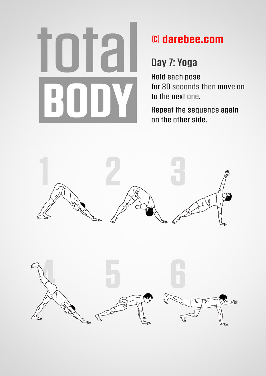 Total Body 30 Day Program by DAREBEE