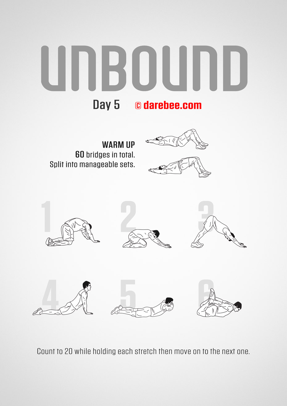 Unbound - 30 Day Stretching Program by DAREBEE