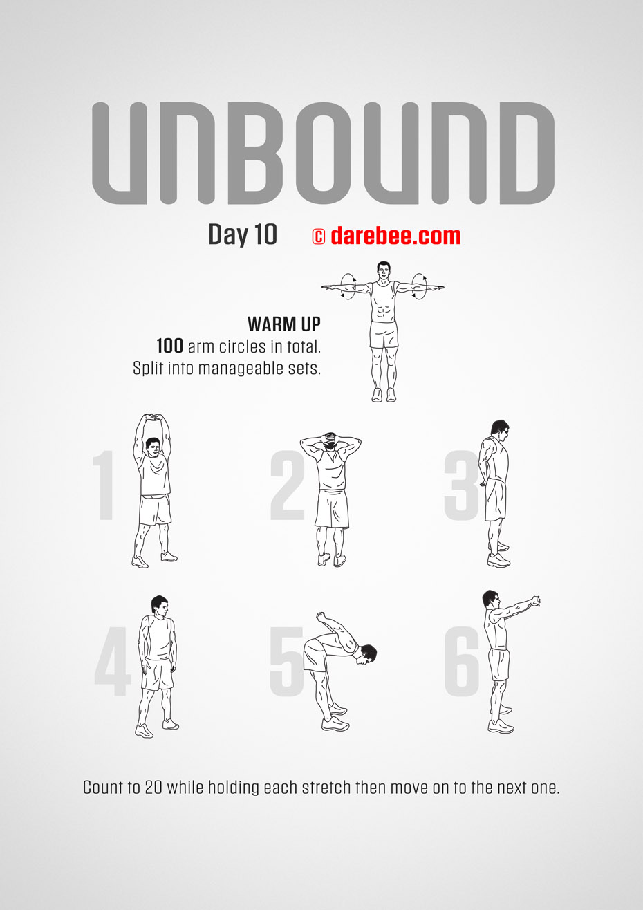 Unbound - 30 Day Stretching Program by DAREBEE