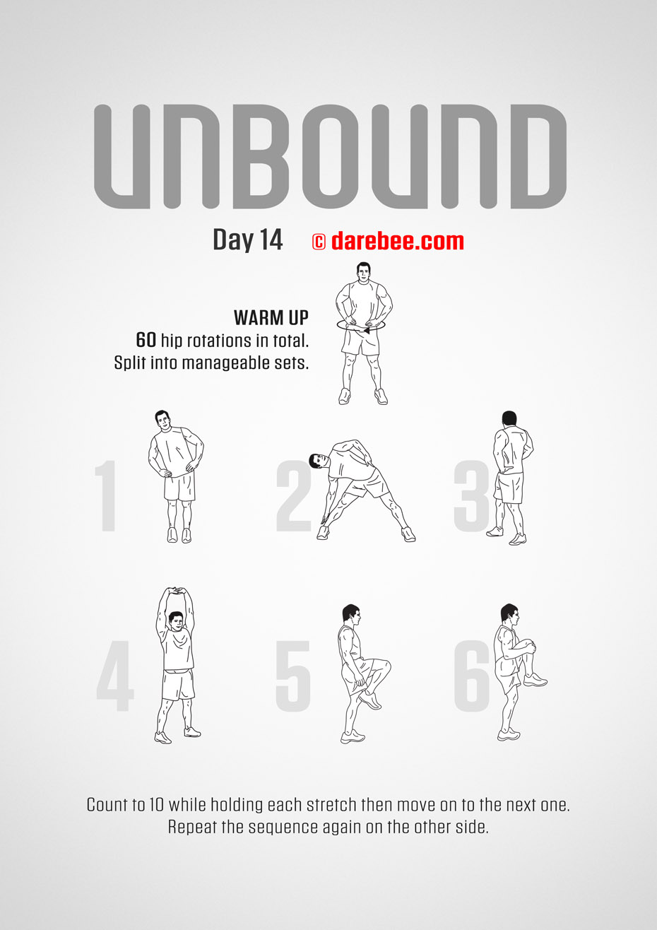 Unbound - 30 Day Stretching Program by DAREBEE