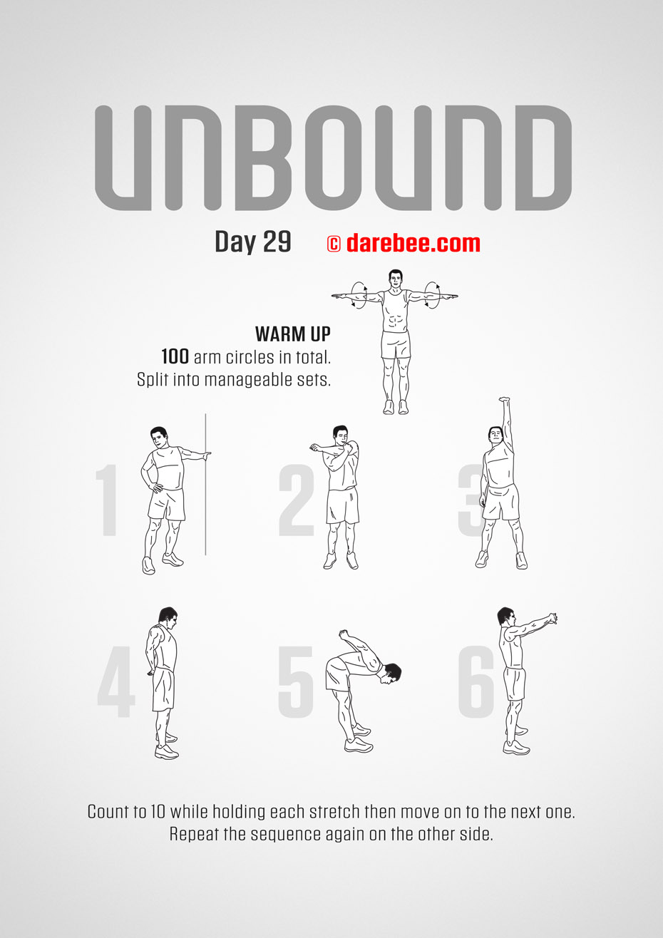 Unbound - 30 Day Stretching Program by DAREBEE