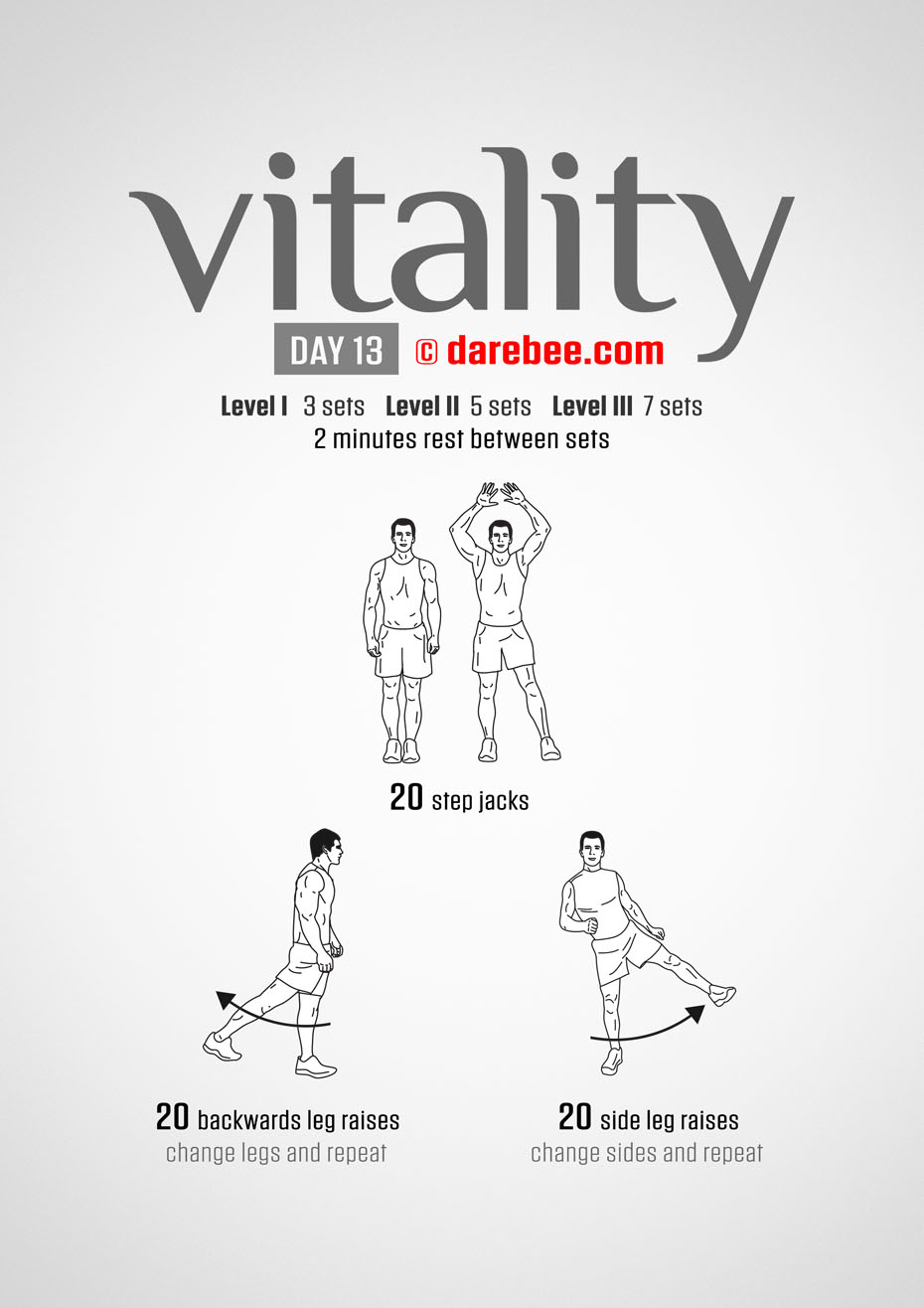 Vitality - 30 Day Low Impact Bodyweight Program