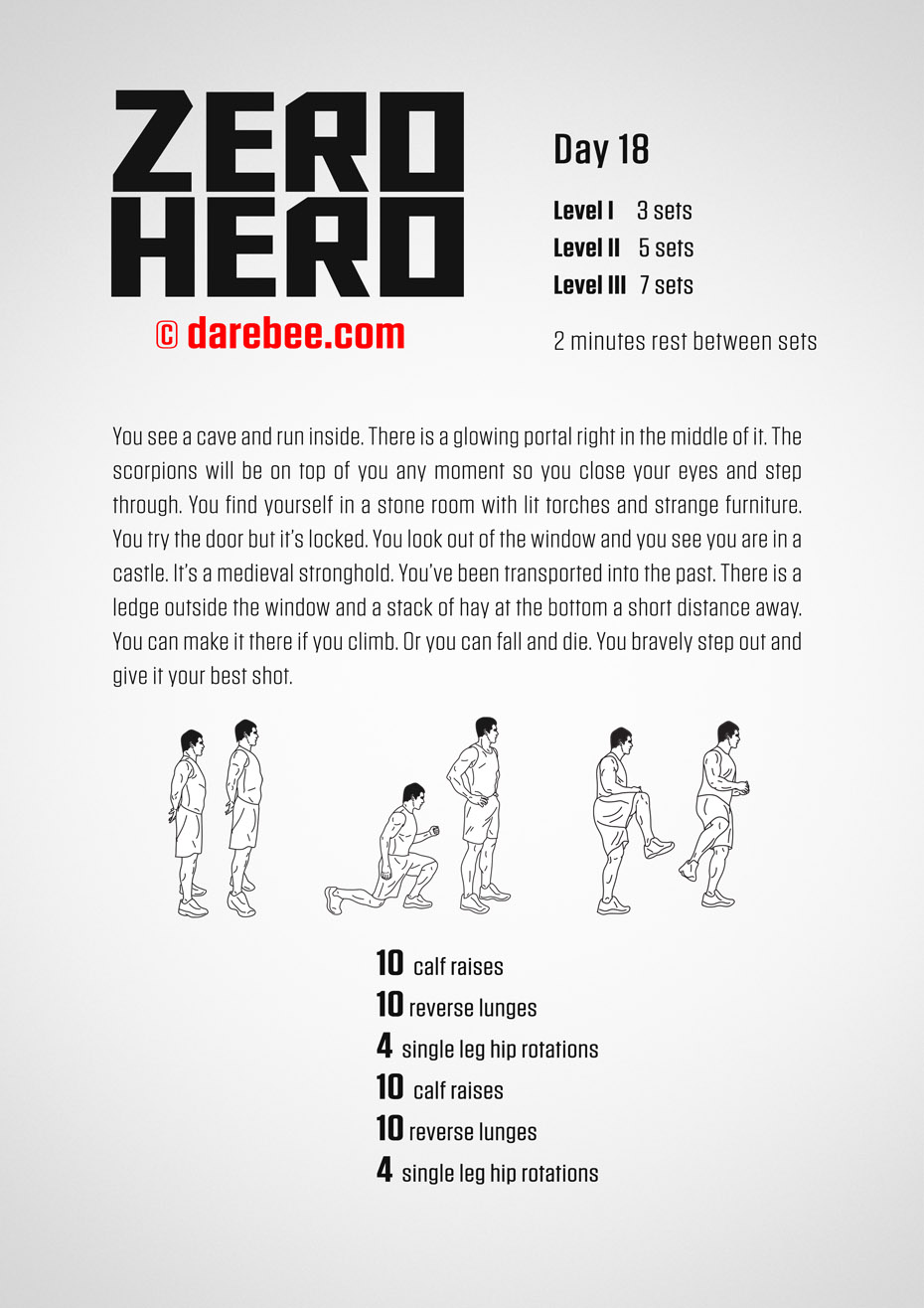 Zero Hero - 30 Day Low Impact Bodyweight Program