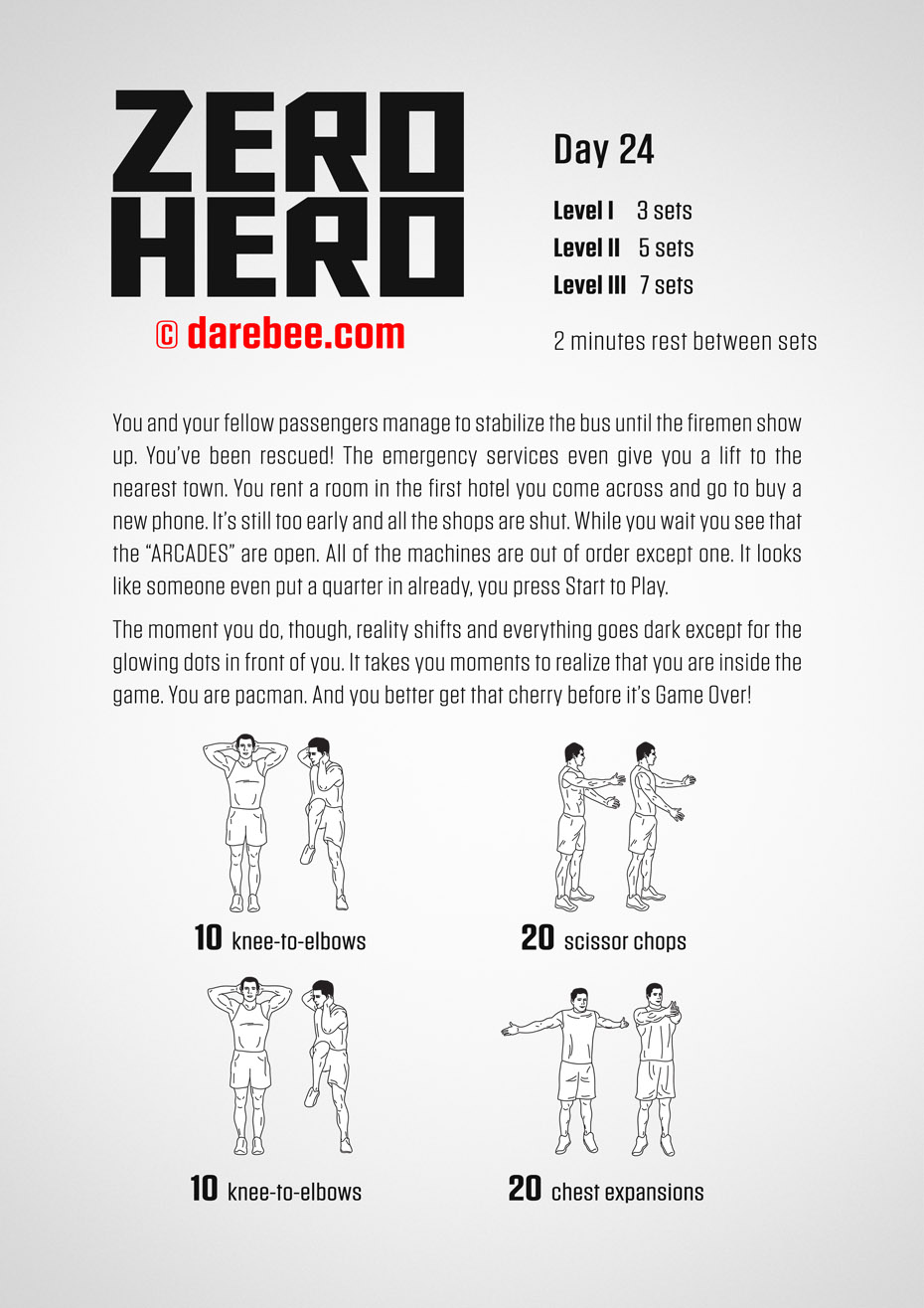 Zero Hero - 30 Day Low Impact Bodyweight Program