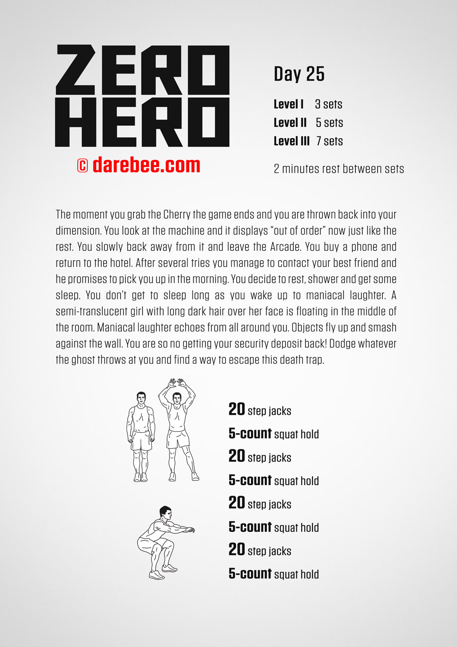 Zero Hero - 30 Day Low Impact Bodyweight Program