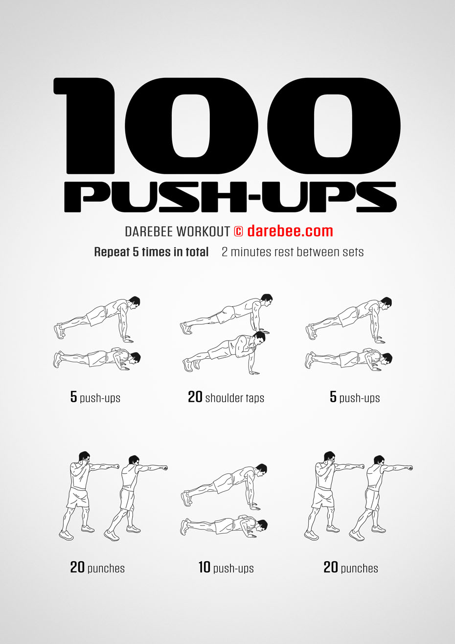 The 100/Day Push-up Challenge 💪