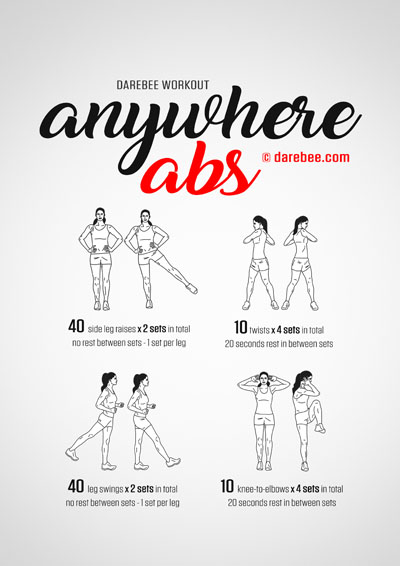 Anywhere Abs Workout