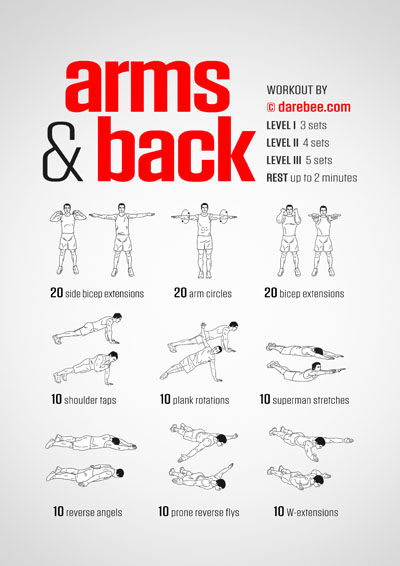 No-Equipment Back Workouts Collection
